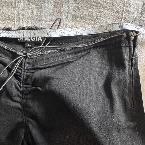 I.AM.GIA Neavah Denim Pants XL Black - Picture 11 of 13